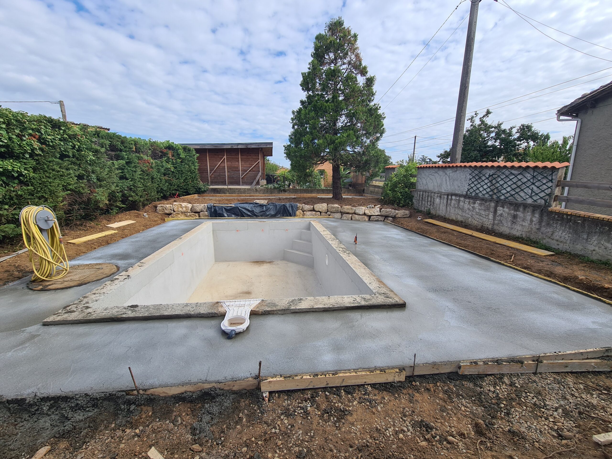 construction piscine